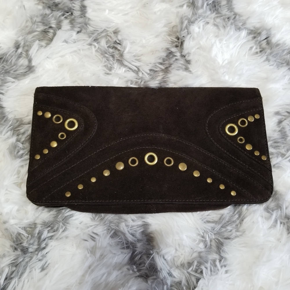 Banana Republic Brown Clutch